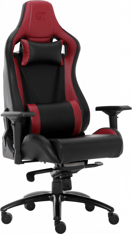 

Кресло геймерское GT RACER X-0814 Black/Wine Red