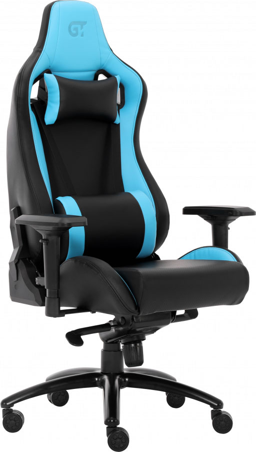 

Кресло геймерское GT RACER X-0814 Black/Light Blue