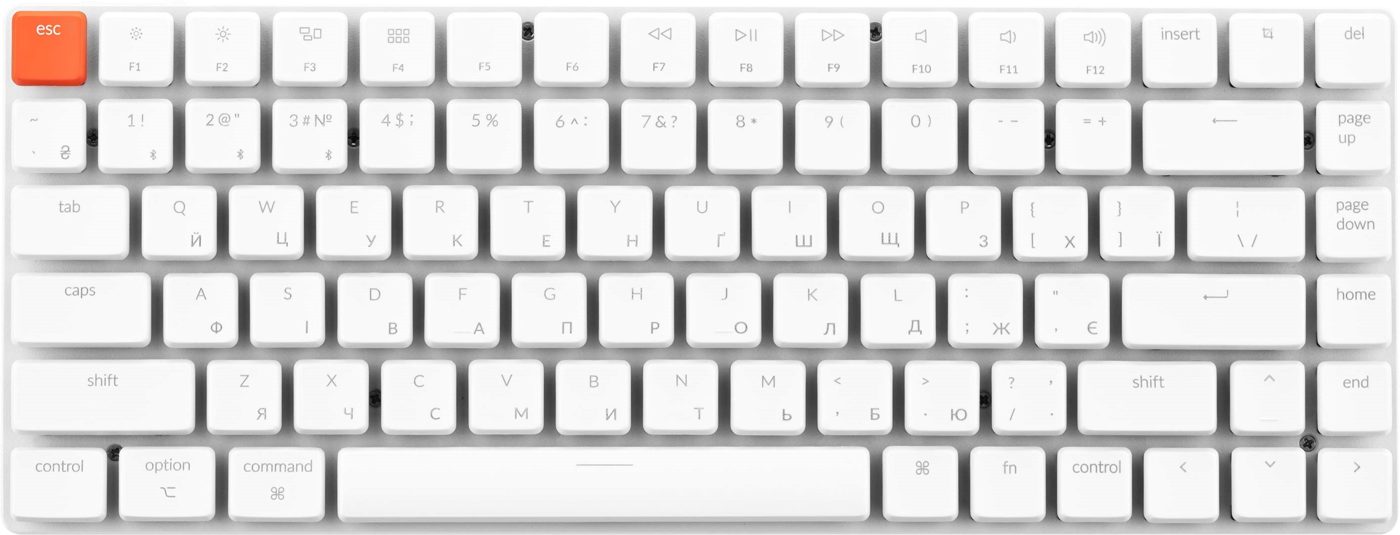 Клавиатура беспроводная Keychron K3 84 Key Gateron Brown WL UA White ...