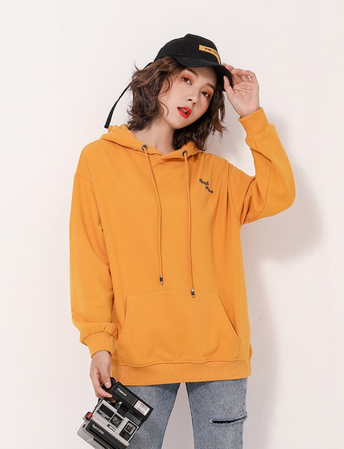 

Худи женское Heat place, желтый Berni Fashion (XL) Желтый