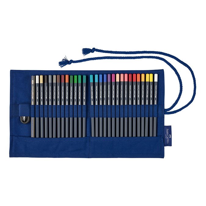 

Набор карандашей акварельных Goldfaber Aqua 28цв. в пенале