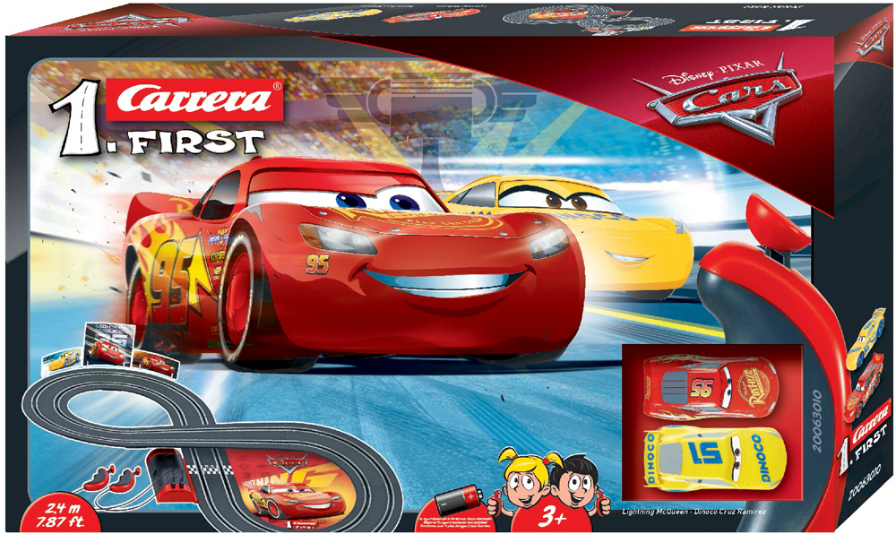 

Автотрек Carrera First Disney Pixar Тачки 2.4 м (CR-20063010) (4007486630109)