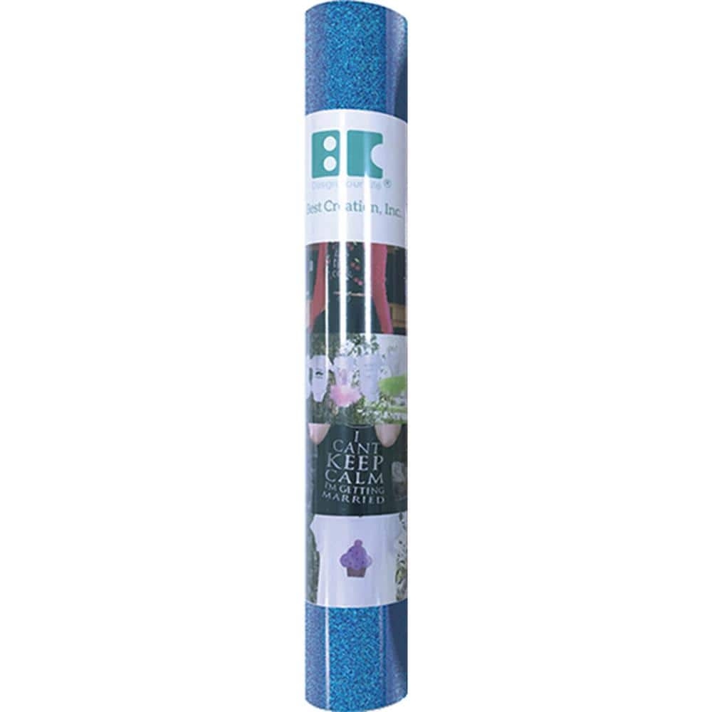 

Рулон термотрансферной пленки Best Creation Inc Glitter Iron Ocean Blue