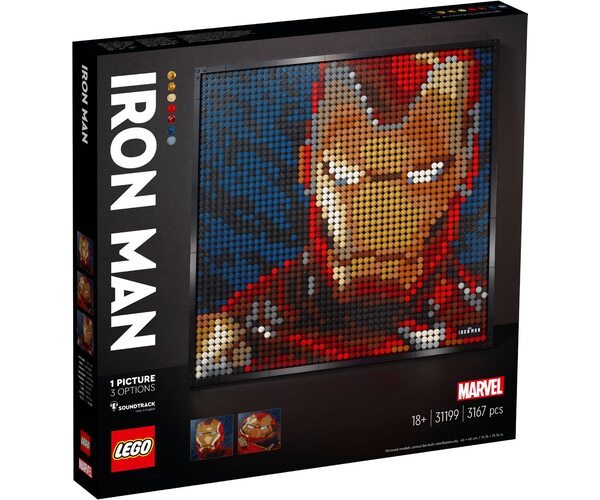 

Конструктор LEGO Art Железный человек Marvel Studio (31199)