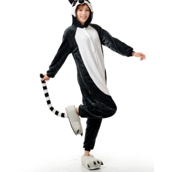 

Пижама кигуруми Лемур Kigurumi пижама женская кигуруми в виде лемура серая с белым  размер, Пижама кигуруми Лемур Kigurumi пижама женская кигуруми в виде лемура серая с белым L размер