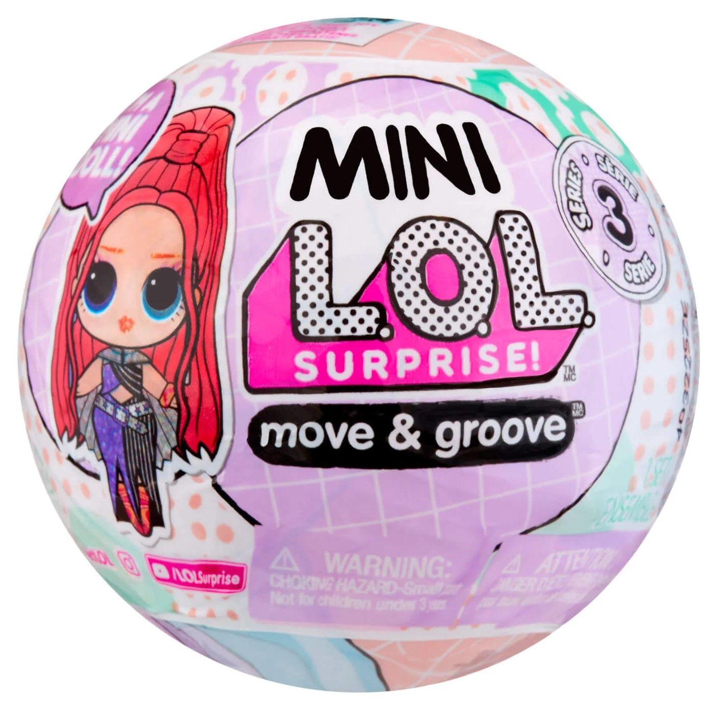LOL Surprise OMG Swim “Paradise VIP” Doll Pink Hair