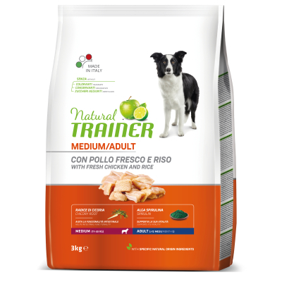 Сухой корм для собак Trainer Natural Super Premium Adult Medium Con ...