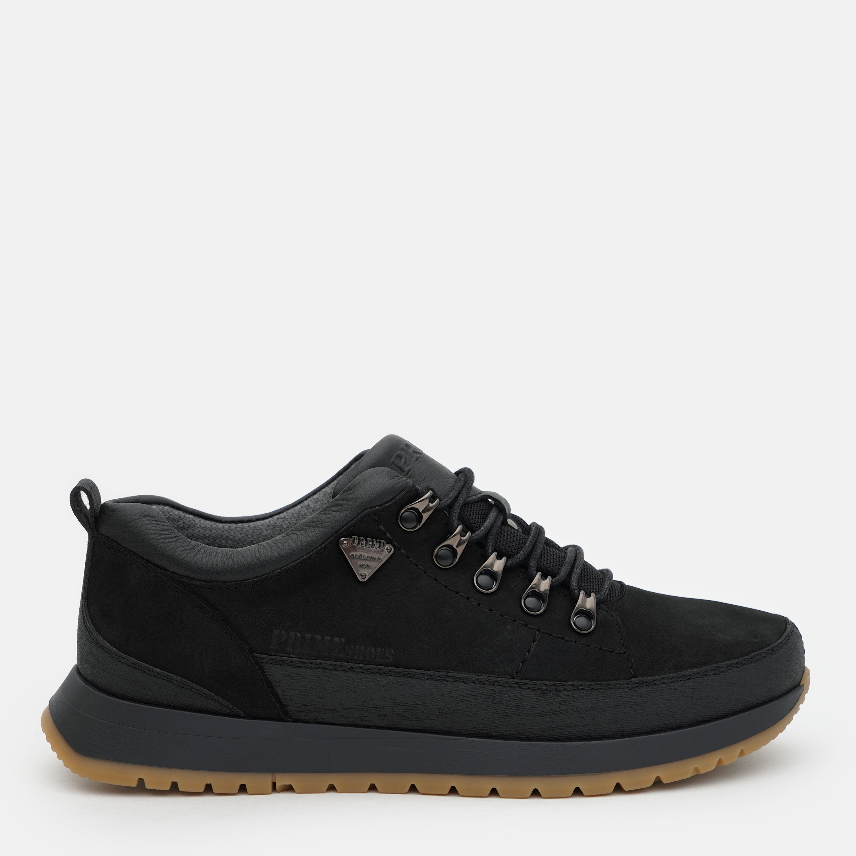 Акція на Чоловічі кросівки з Gore-Tex Prime Shoes 766 Black Nubuck 16-766-7130 43 28.5 см Чорні від Rozetka