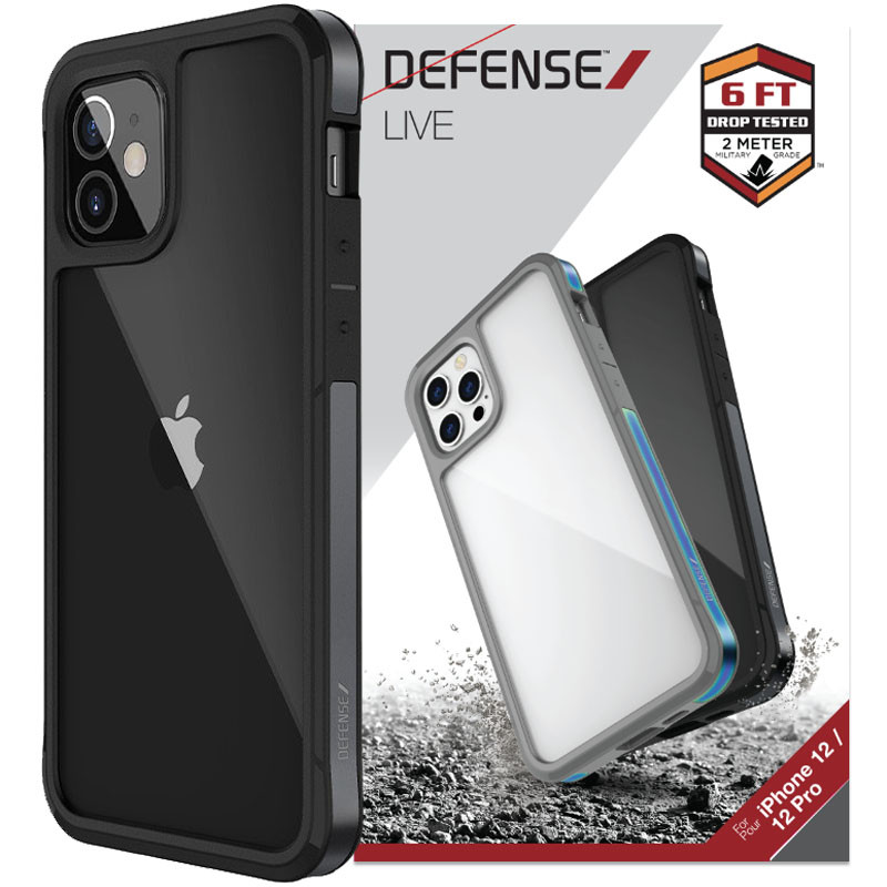 

Чехол Defense Edge Series для Apple iPhone 12 mini (5.4") Черный / Black