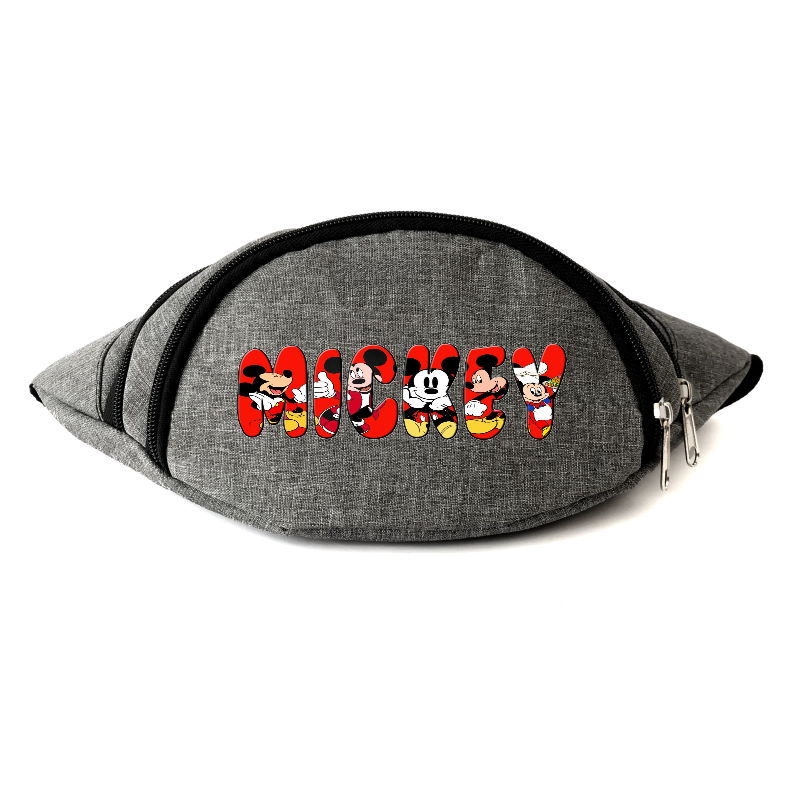 

Сумка Бананка на пояс Микки Маус (MM-02) Cappuccino Toys серая