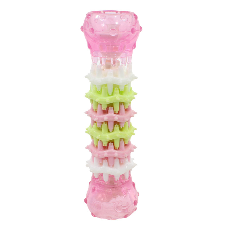 

Игрушка кость CHEW TOY 17T Pink S для чистки зубов у собак