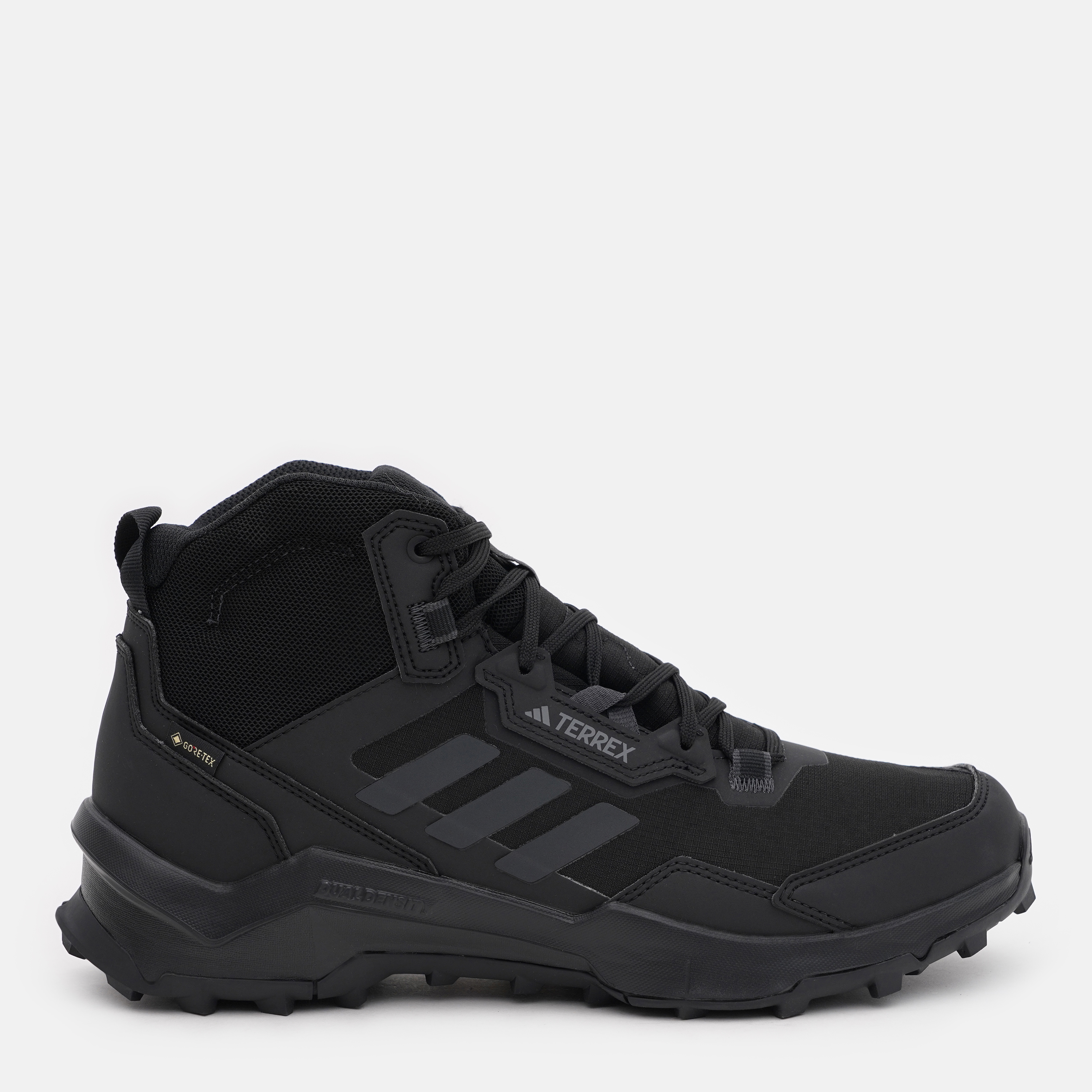 Акція на Чоловічі черевики для туризму з Gore-Tex Adidas Terrex Ax4 Mid Gtx HP7401 42.5 (8.5UK) 27 см Cblack/Carbon/Grefou від Rozetka