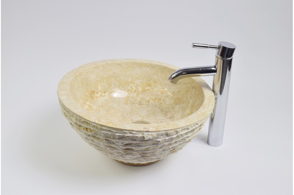 

Умивальник з каменю CREAM Industar s23-876-6 40 см Круглий
