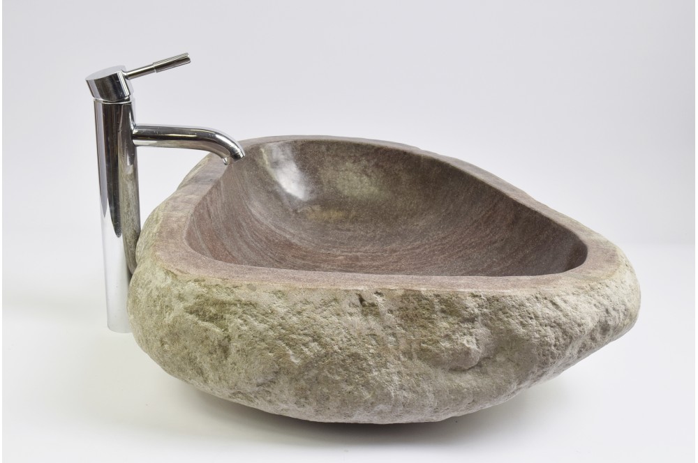 

Умивальник з каменю RIVER STONE Industar s20-3469-1 64 х 47 см Асиметричний