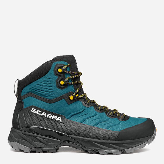 Акція на Чоловічі черевики для трекінгу високі з Gore-Tex Scarpa Rush Trk Lt Gtx 63141-200 41 (7UK) 26 см Petrol-Mustard від Rozetka