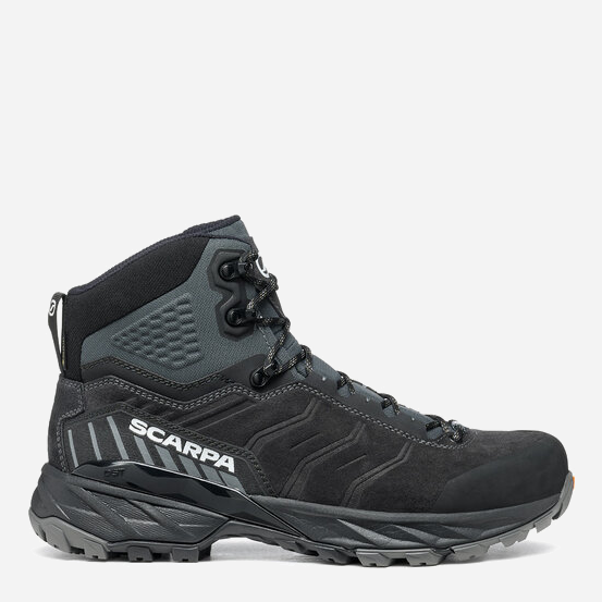 Акція на Чоловічі черевики для трекінгу високі з Gore-Tex Scarpa Rush Trk Gtx 63143-200 46 (11UK) 30 см Dark Anthracite-Black від Rozetka