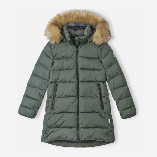 Акція на Дитяча зимова термо куртка для дівчинки Reima Lunta 5100108B-8510 116 см від Rozetka
