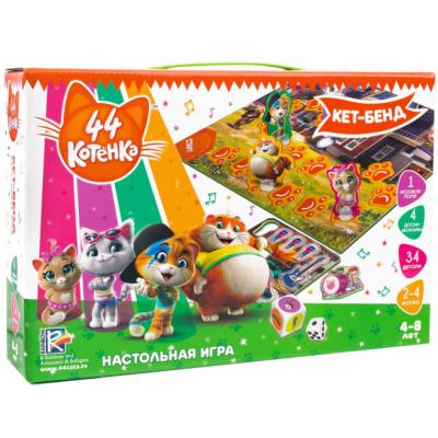 

Настольная игра Vladi Toys 44 Котенка Кэт-бэнд (рус) (VT8055-08)