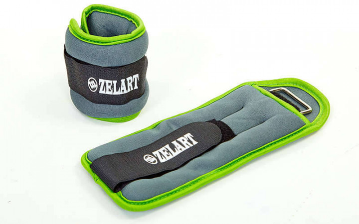 

Утяжелители Zelart FI-5733-1 (2 x 0,5кг) Салатовый (MR03687) \1