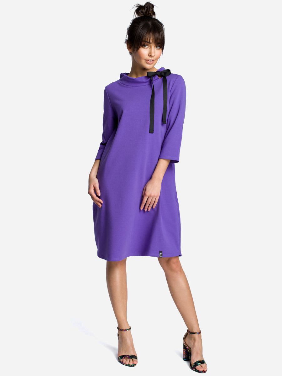 Акция на Плаття BeWear B070 87016 L Violet от Rozetka