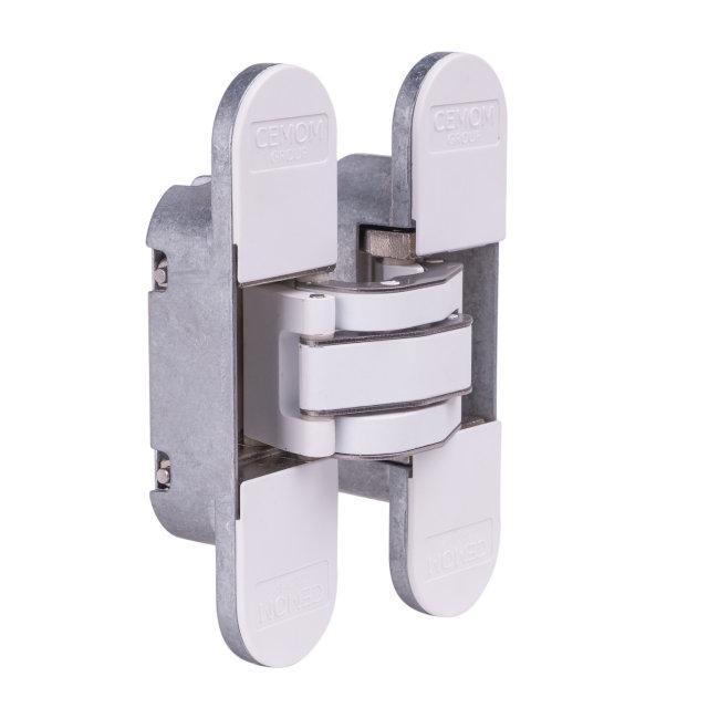 

Петля скрытая CEMOM ESTETIC 80/A 9016 белая