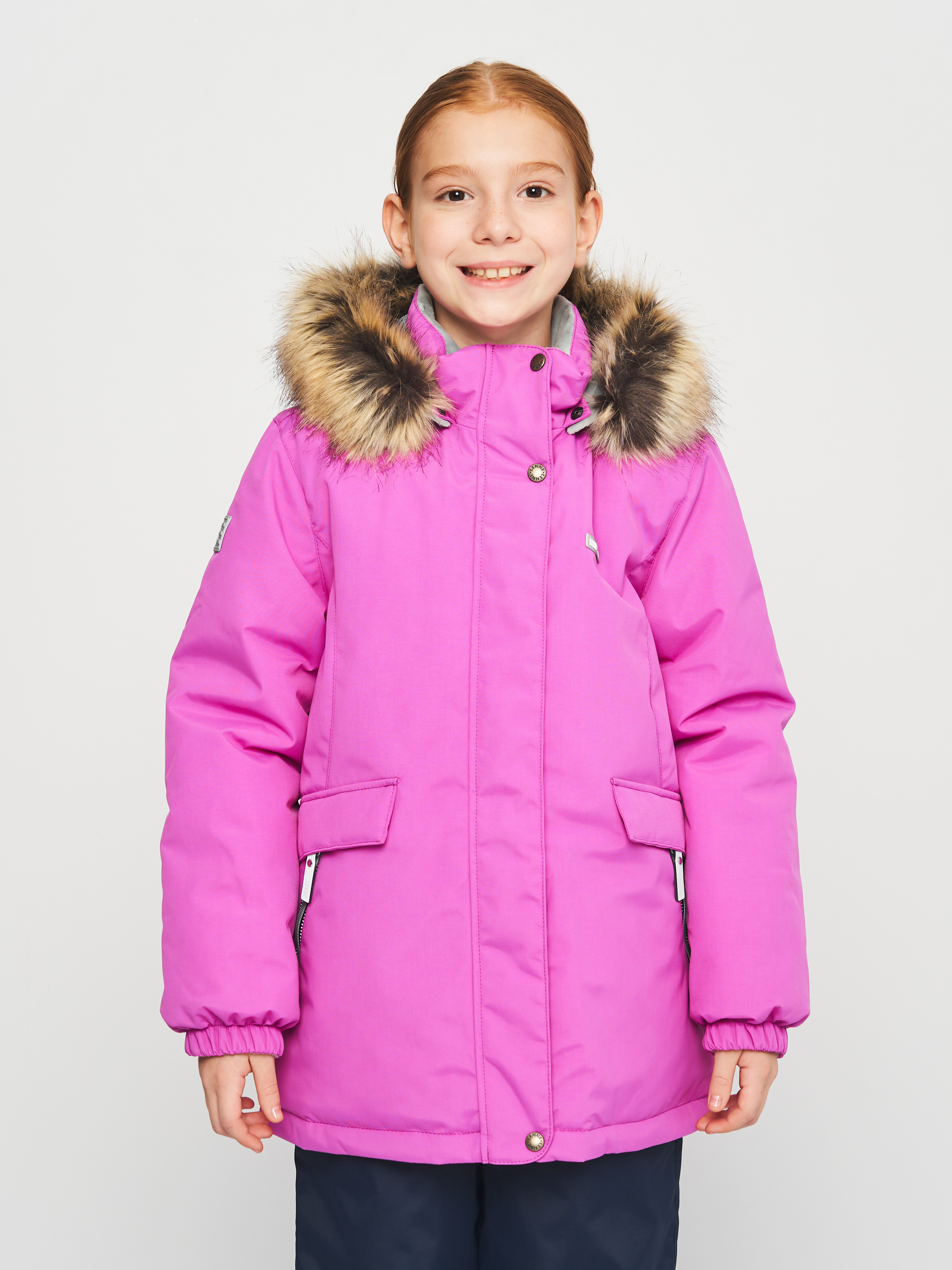 Акция на Дитяча демісезонна куртка для дівчинки Lenne Mila 23332-360 134 см от Rozetka