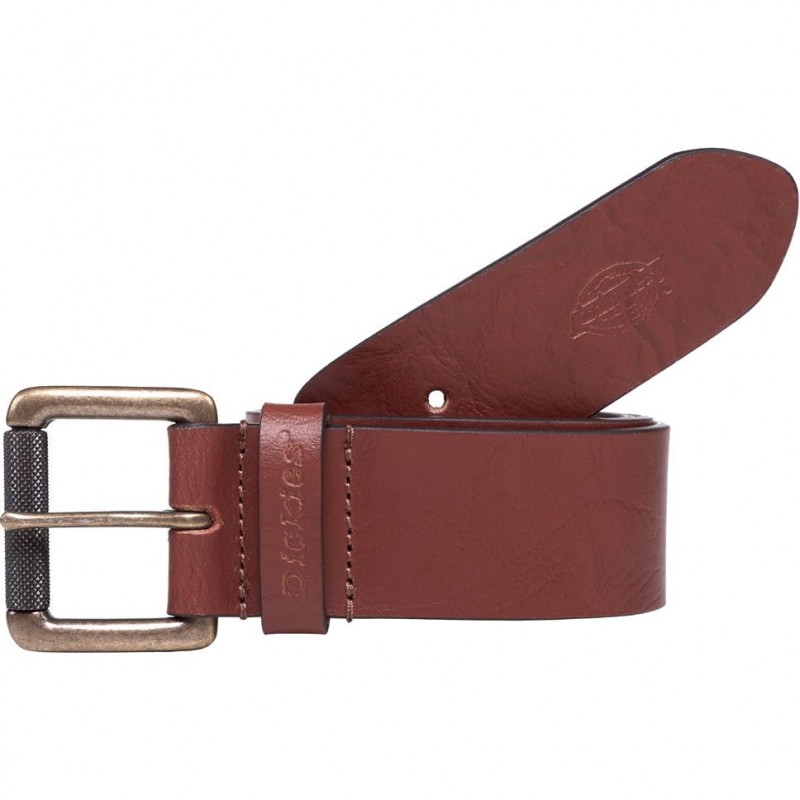 

Ремень SOUTH SHORE LEATHER BELT Dickies 08 470008BR S-M Коричневый