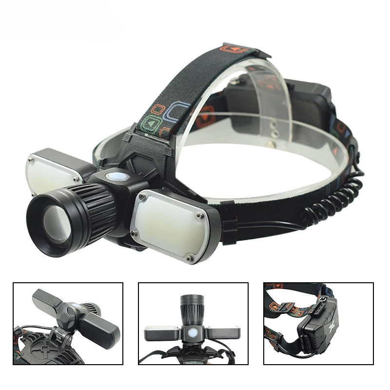 

Фонарь налобный Garden Light 626-T6 +USB кабель
