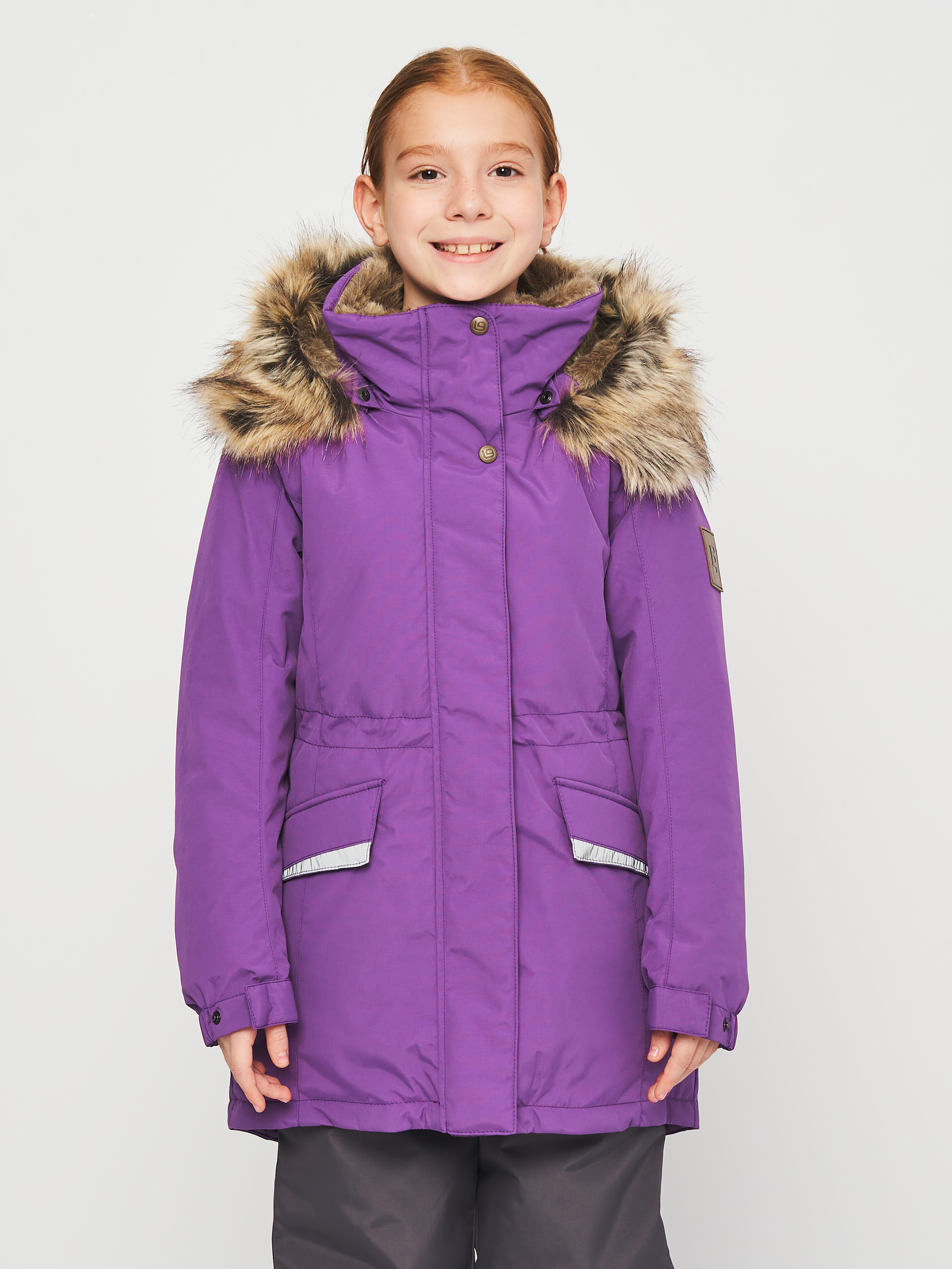 Акція на Підліткова зимова куртка-парка для дівчинки Lenne Ella 23671-368 146 см від Rozetka