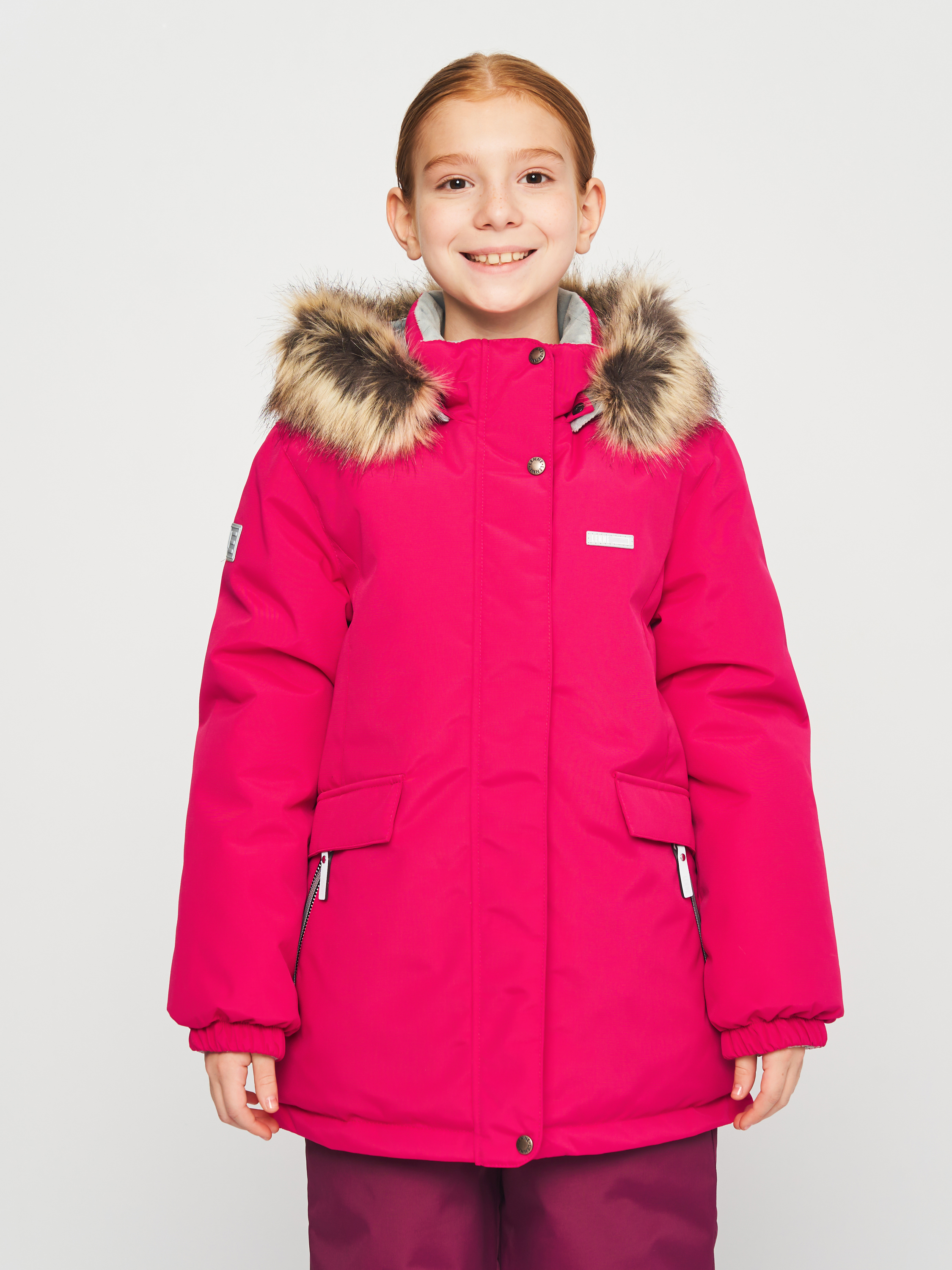 Акция на Дитяча демісезонна куртка для дівчинки Lenne Mila 23332-186 128 см от Rozetka