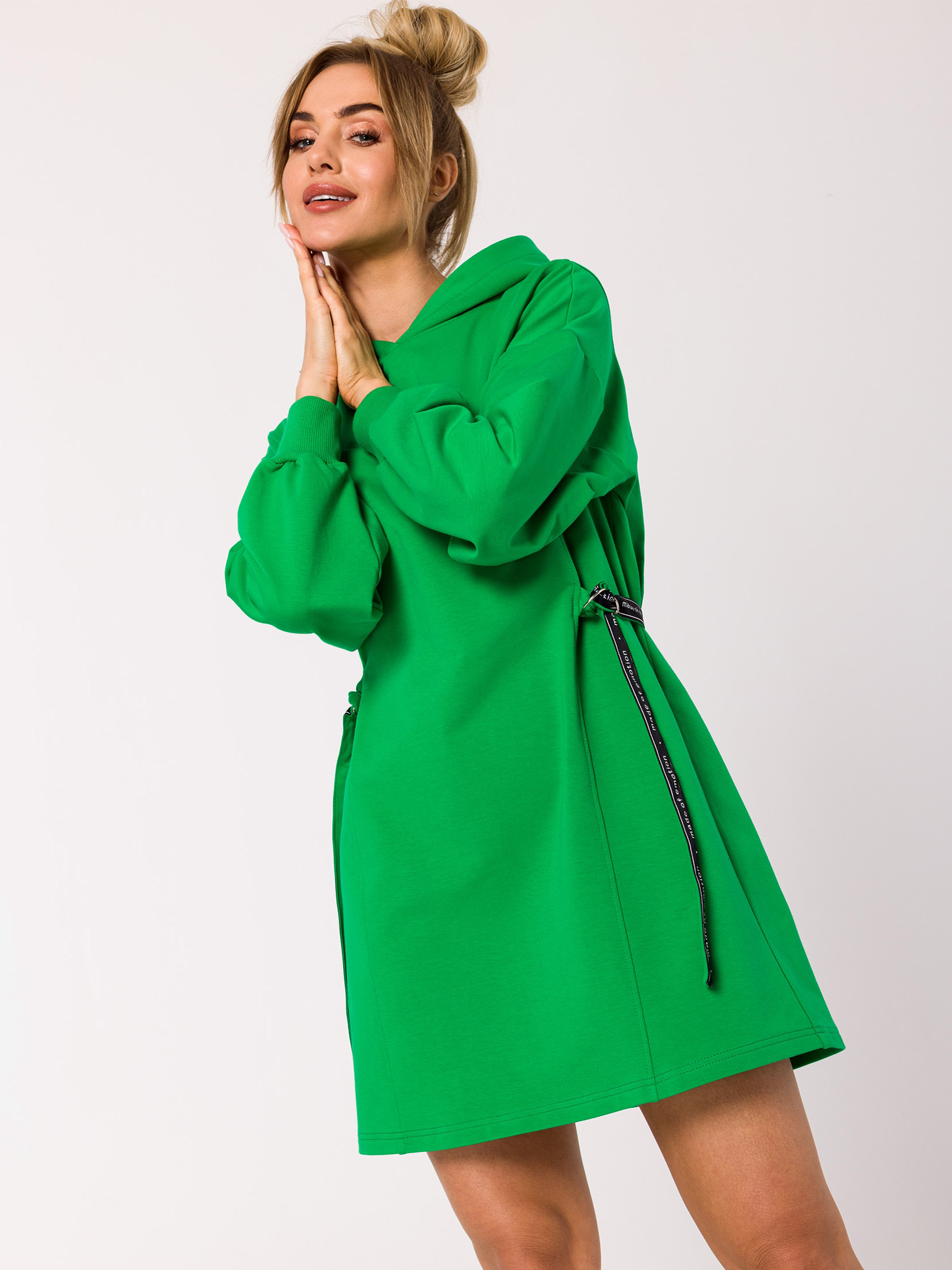 Акція на Сукня Made Of Emotion M730 XL Зелена від Rozetka