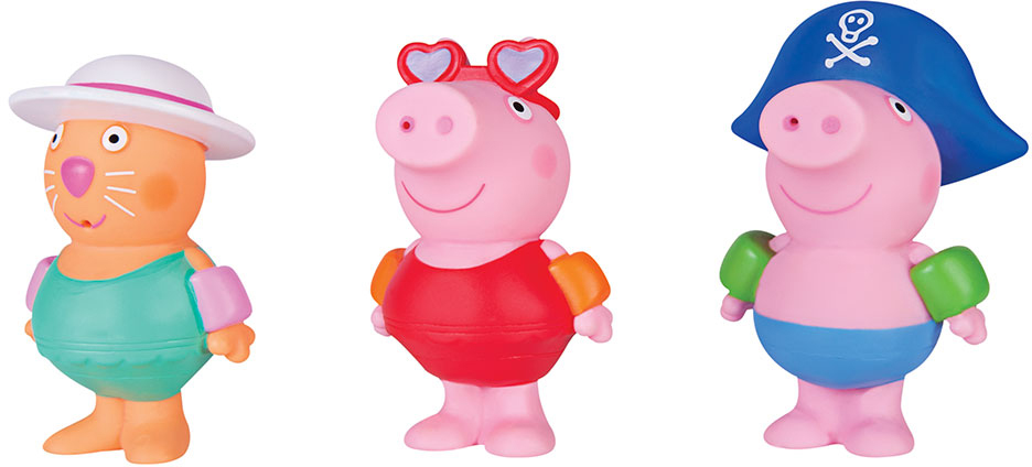 

Набор игрушек-брызгунчиков Peppa Pig Друзья Пеппы (96527)