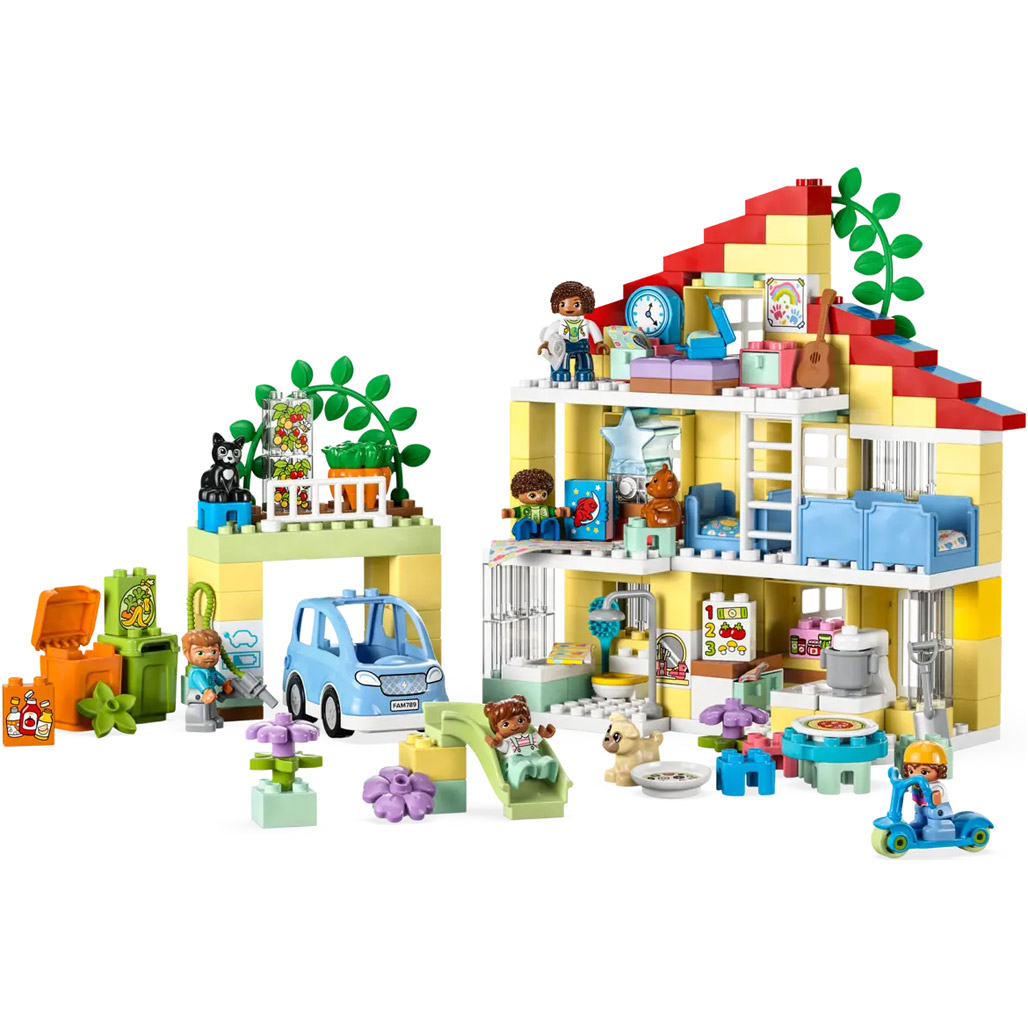 Конструктор LEGO DUPLO Семейный дом 3 в 1 (10994) [91086] – фото, отзывы,  характеристики в интернет-магазине ROZETKA от продавца: Geekon | Купить в  Украине: Киеве, Харькове, Днепре, Одессе, Запорожье, Львове