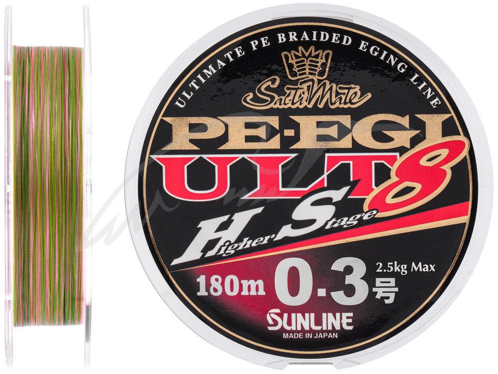 

Шнур Sunline PE EGI ULT HS8 180m