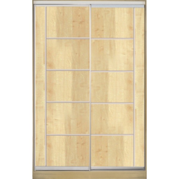 

Шкаф купе Классик 1 ДСП-7 1100x2100x450 двухдверный Matroluxe