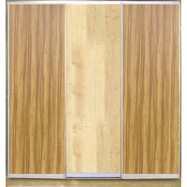 

Шкаф купе Стандарт 1 ДСП-1 2100x2400x450 трехдверный Matroluxe