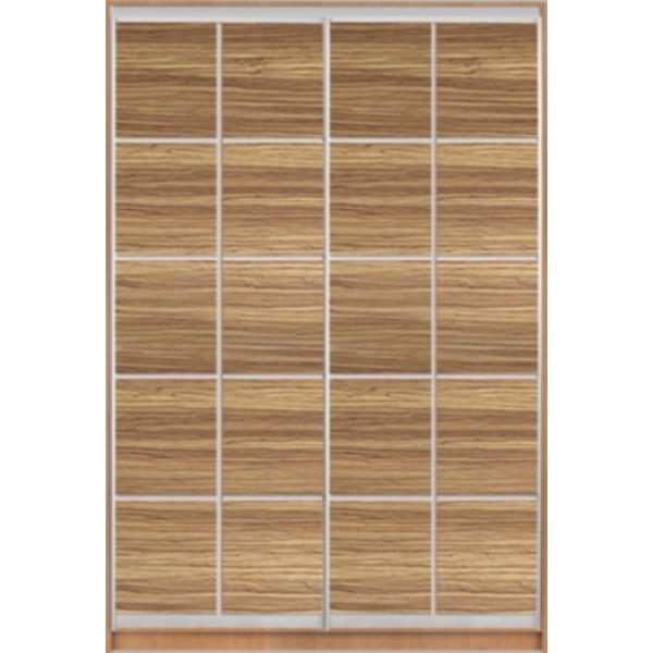 

Шкаф купе Классик 1 ДСП-4 1300x2100x450 двухдверный Matroluxe