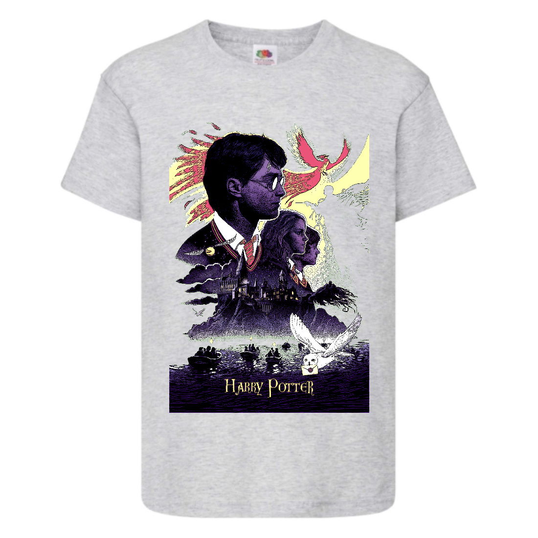 

Футболка детская Гарри Поттер 006 (Harry Potter) серая (HPO gr 006) 152 см
