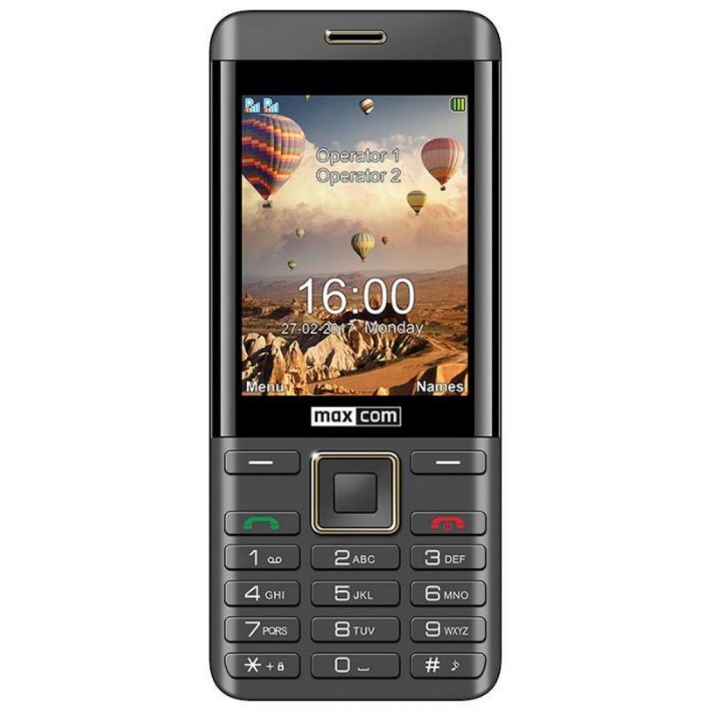 

Мобільний телефон Maxcom MM236 Black-Gold