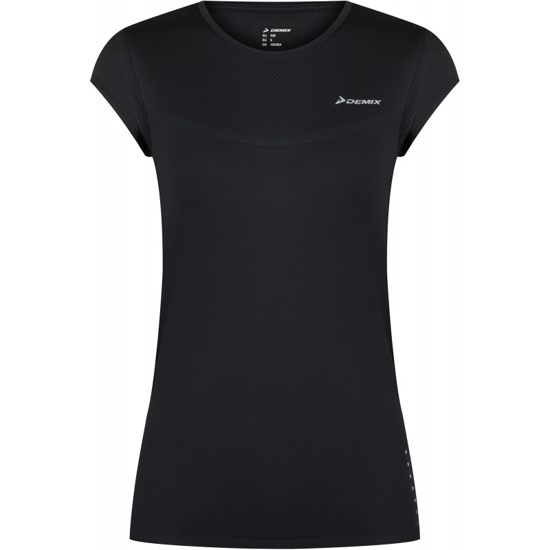 

Футболка спортивная Women's running T-shirt Demix 102711-99 XS Черный