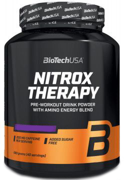 

Предтренировочный комплекс BioTech Nitrox Therapy 680 г Клюква (5999076224388)