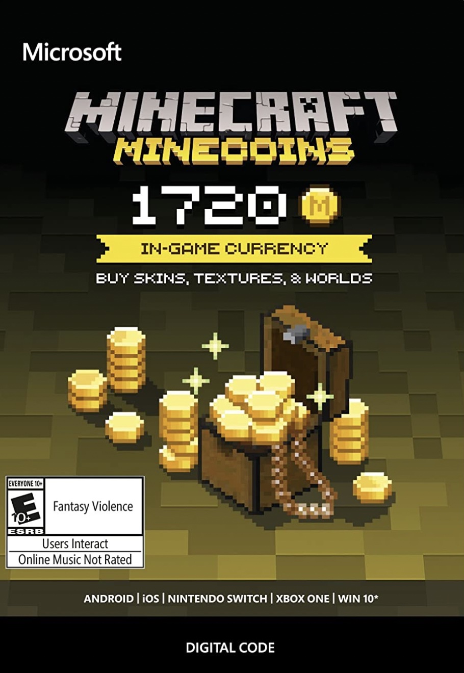 ROZETKA » Minecraft Java Bedrock Edition: 1720 Minecoins Minecraft (Игровая  валюта) от продавца: GGSTORE купить в Украине: цена, отзывы