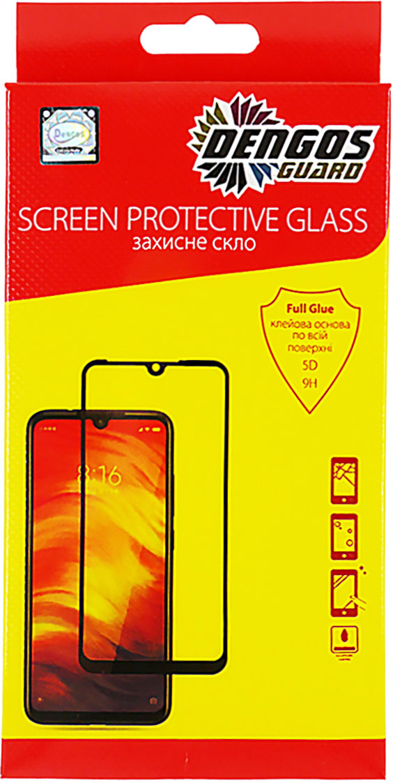 

Защитное стекло DENGOS для OPPO Reno 4 Lite Black (TGFG-151)