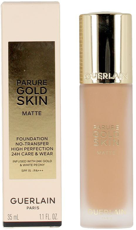 Тональный крем Guerlain Parure Gold Skin Matte Foundation Base SPF15 Tom 1W  Warm / Doré 35 мл (3346470436275)