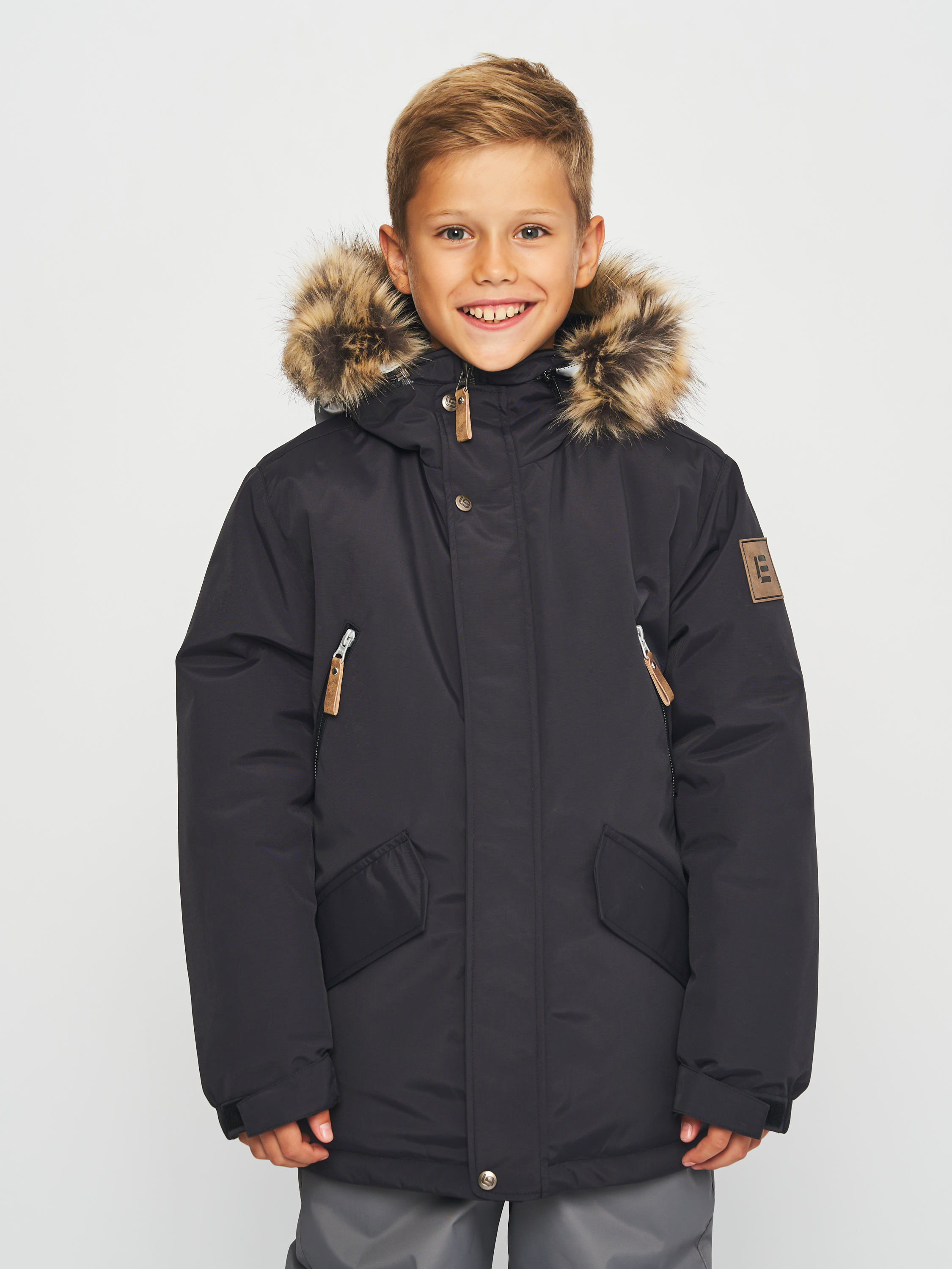 Акція на Підліткова зимова куртка-парка для хлопчика Lenne Jarko 23369-042 164 см від Rozetka