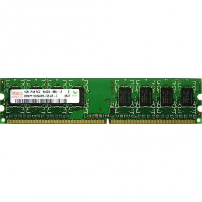 

Модуль памяти для компьютера DDR2 1GB 800 MHz Hynix (HYMP112U64CP8-S6)