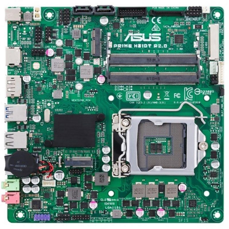 

Материнская плата ASUS PRIME H310T R2.0/CSM