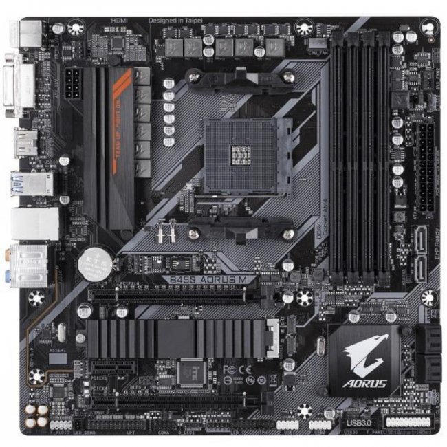 

Материнская плата GIGABYTE B450 AORUS M