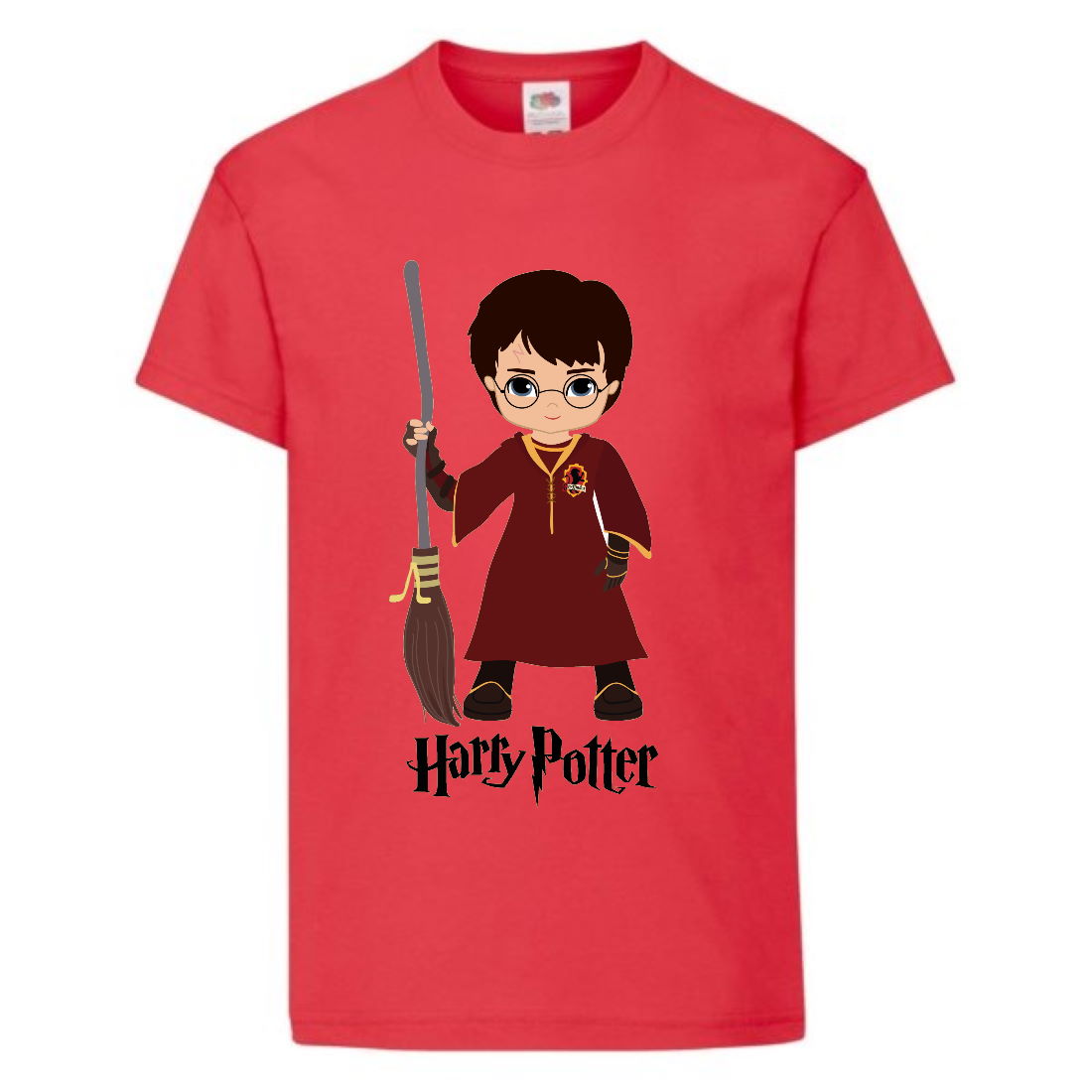 

Футболка детская Гарри Поттер 011 (Harry Potter) красная (HPO rd 011) 152 см