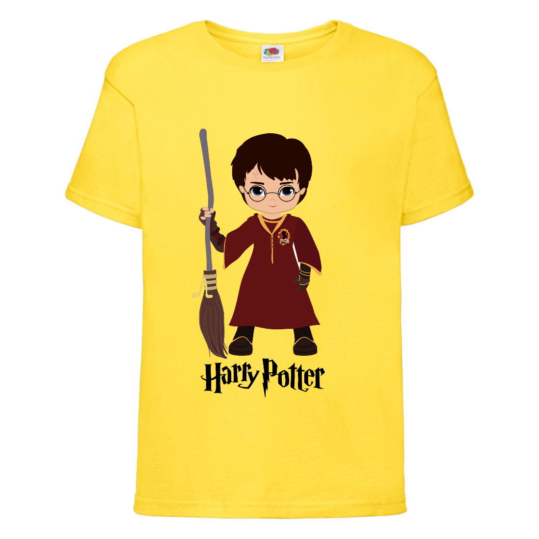 

Футболка детская Гарри Поттер 011 (Harry Potter) желтая (HPO yel 011) 140 см
